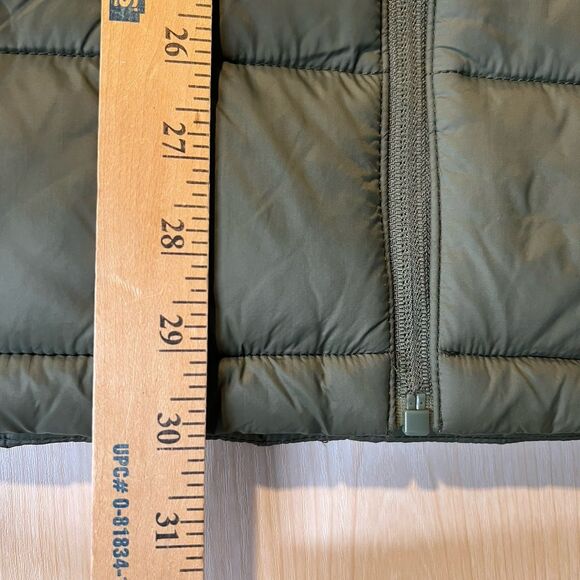SWISS TECH Mens 2X 50-52 Olive Green Puffer Vest Lightweight Quilted Outdoor Zip - Picture 6 of 10